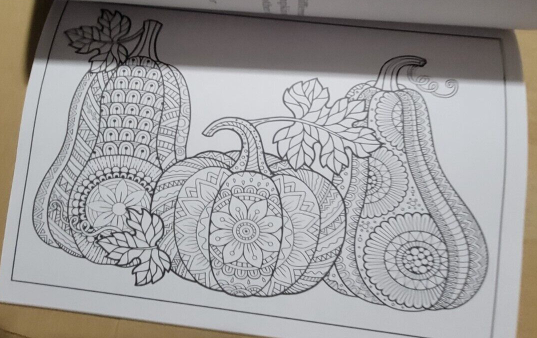 COLORFUL ESCAPES – A Bounty of Color! Vol. 22 – Adult Coloring Book – 47 Pages