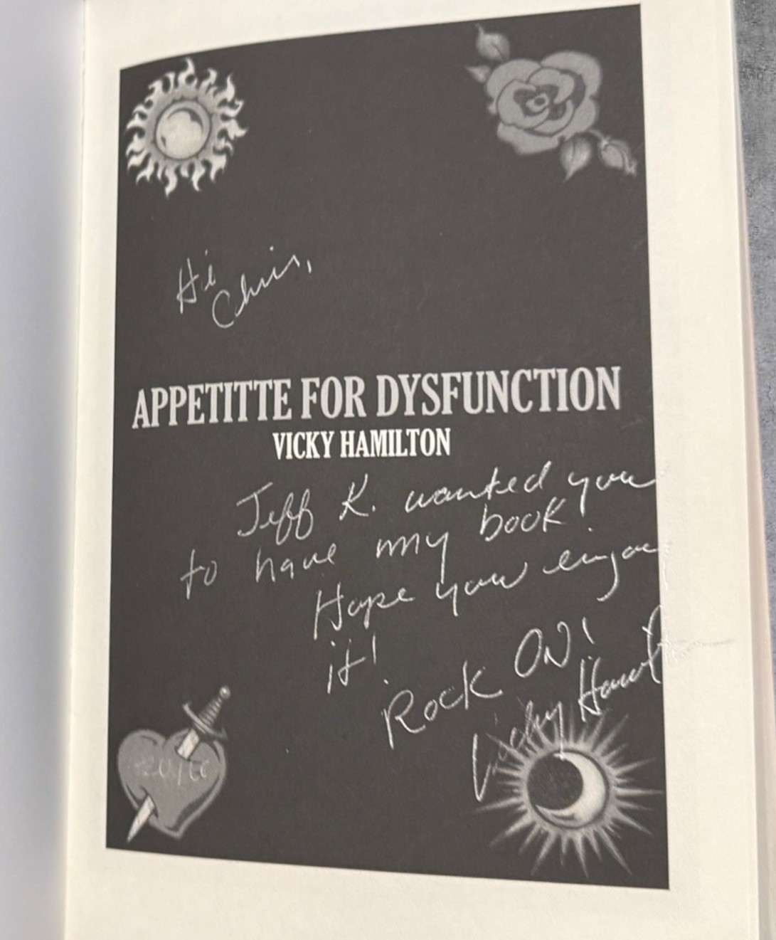 Appetite For Dysfunction: A Cautionary Tale Vicky Hamilton Paperback