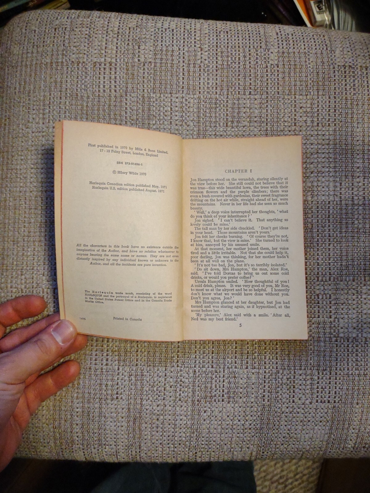 The Blue Mountains of Kabuta by Hilary Wilde 1971 Paperback 1496
