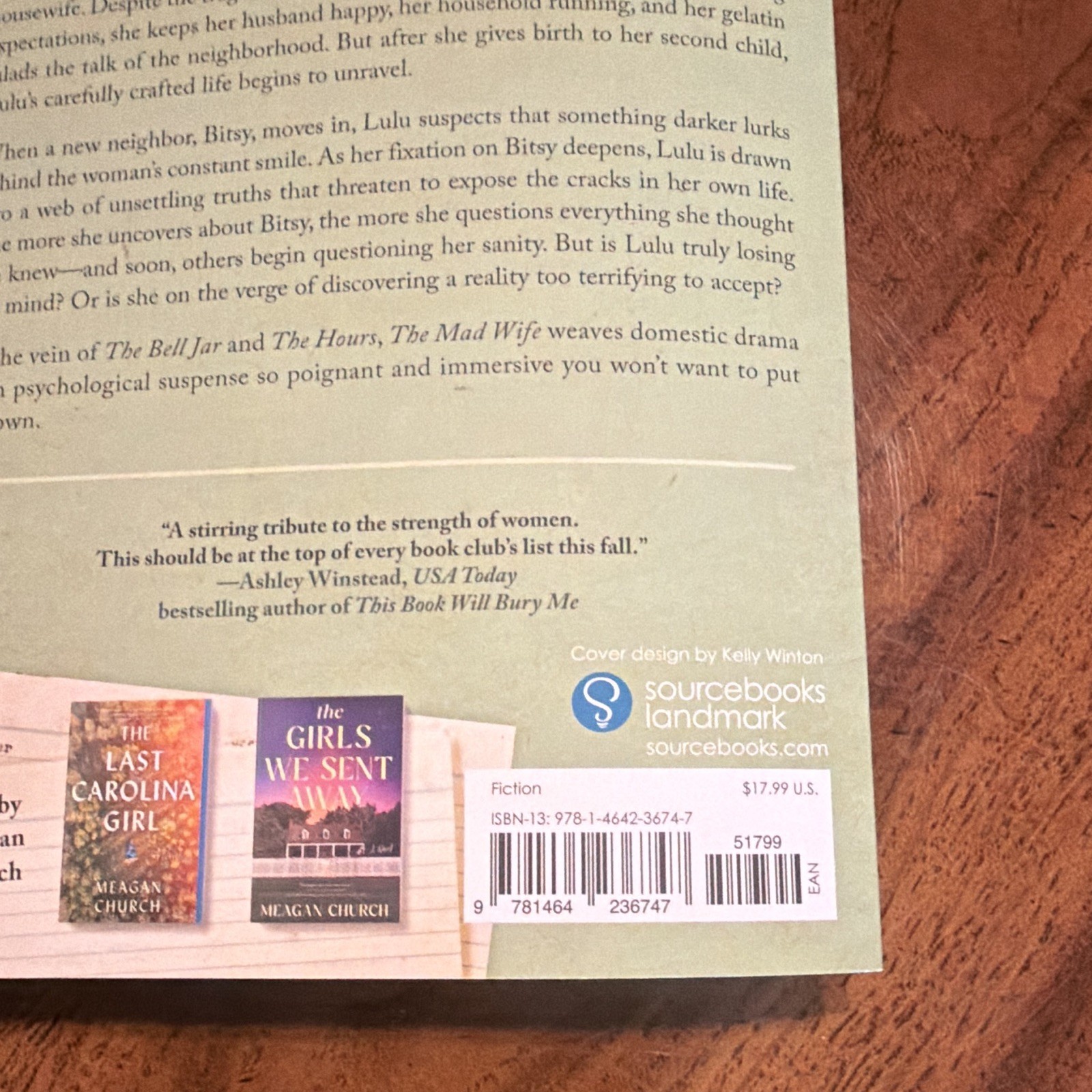The Mad Wife: A Novel Meagan Church Trade Paperback 2025 Sourcebooks