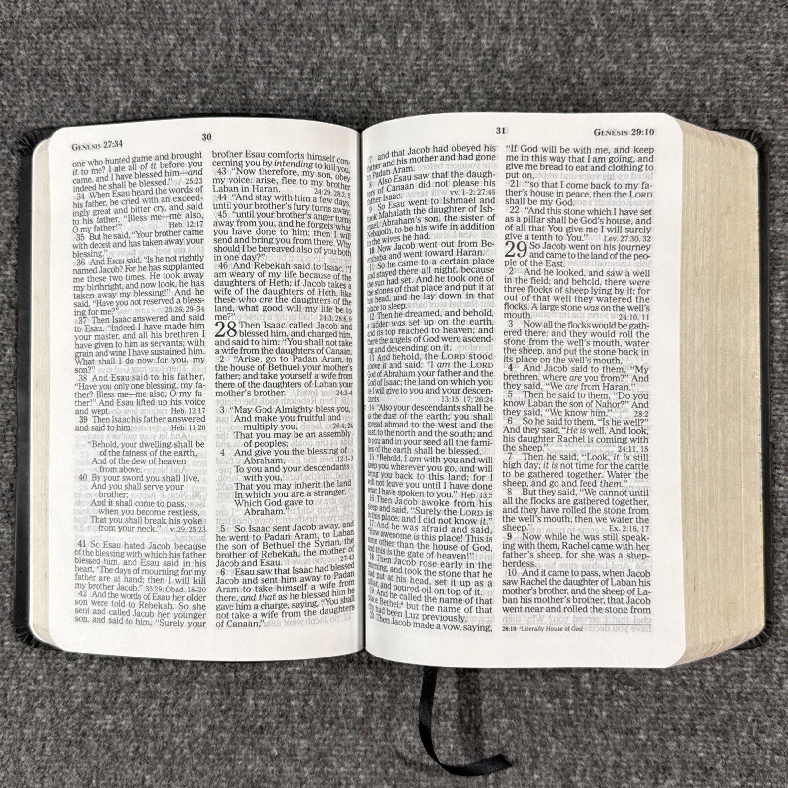 Amazing Facts Prophecy Study Bible NKJV Leathersoft Black Thomas Nelson 2008