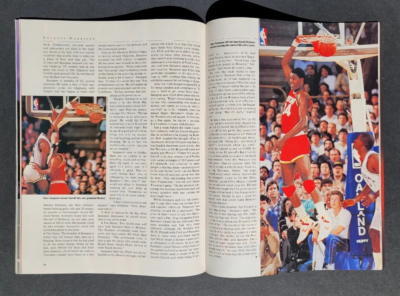NEWSSTAND 1988 Sports Illustrated Minnesota VIKINGS Redskins SOONERS EX