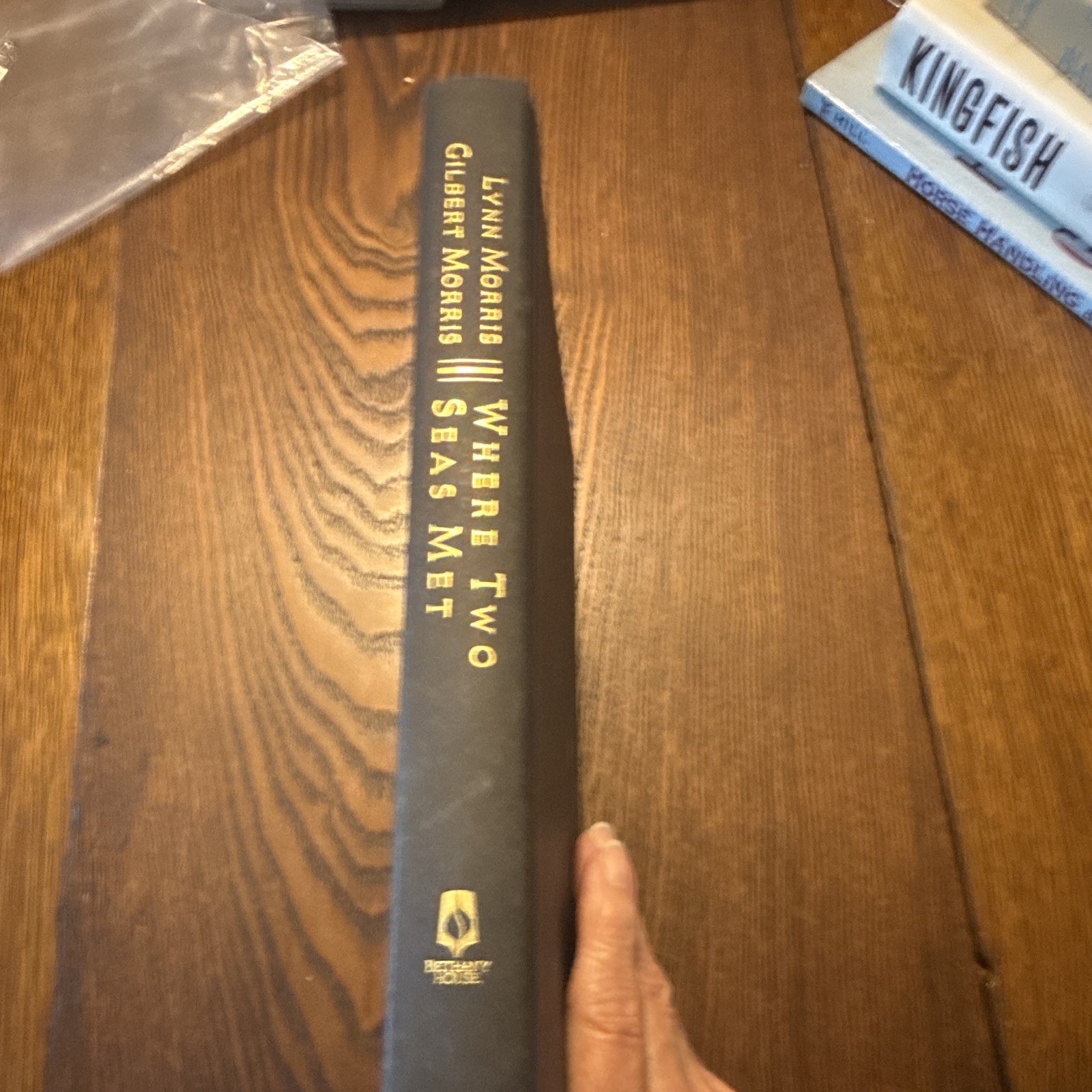 Where Two Seas Met Lynn Morris & Gilbert Morris HC 2001 Bethany House