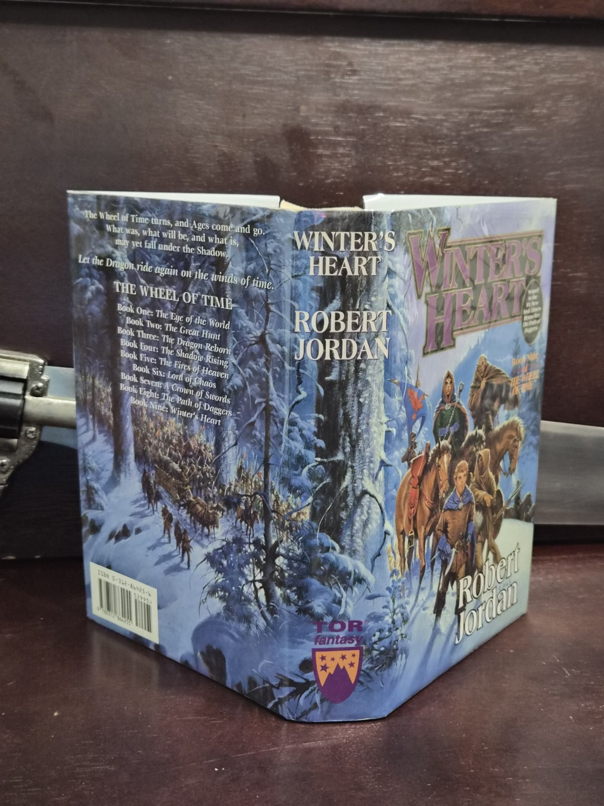 Robert Jordan Wheel Of Time Winter Crossroads Knife 1st 1st 2000-05 VG HCDDJ LN