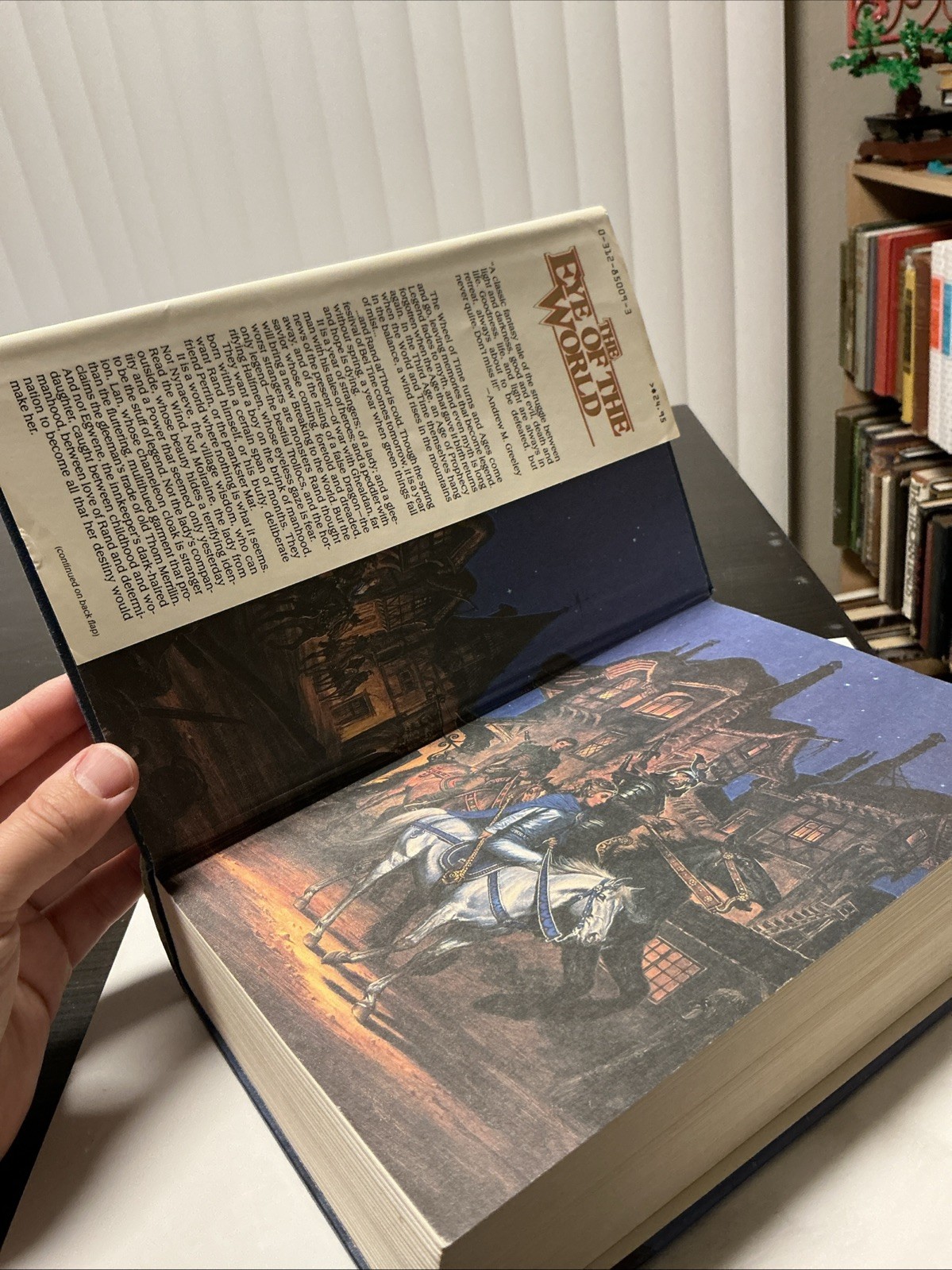 Wheel of Time: The Eye of the World Robert Jordan TOR 3rd Print HC $24.95 Cover