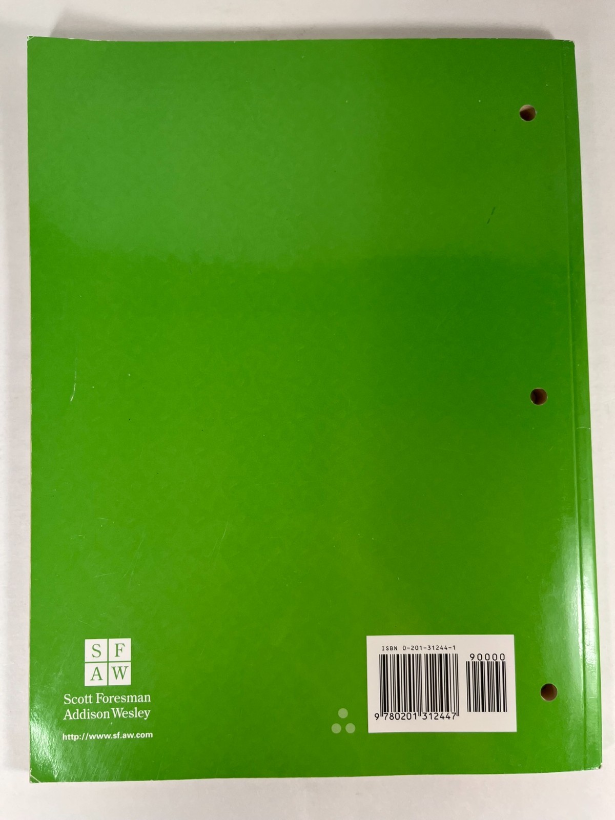 Scott Foresman / Addison Wesley 3rd Grd Math Spiralbound 2 volume TE 0201363860
