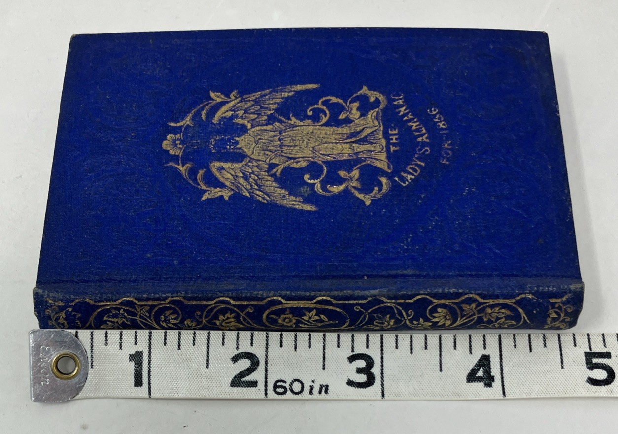 The Lady’s Almanac for 1856 Boston MA Miniature Book