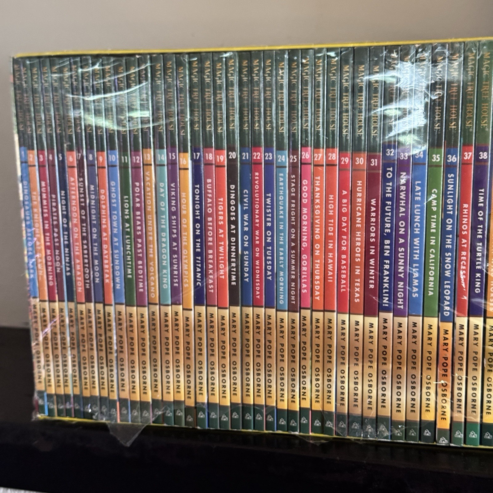 MAGIC TREE HOUSE BOOK BOX SET 1-39 BRAND NEW SEALED LOT MARY POPE OSBORNE BUNDLE