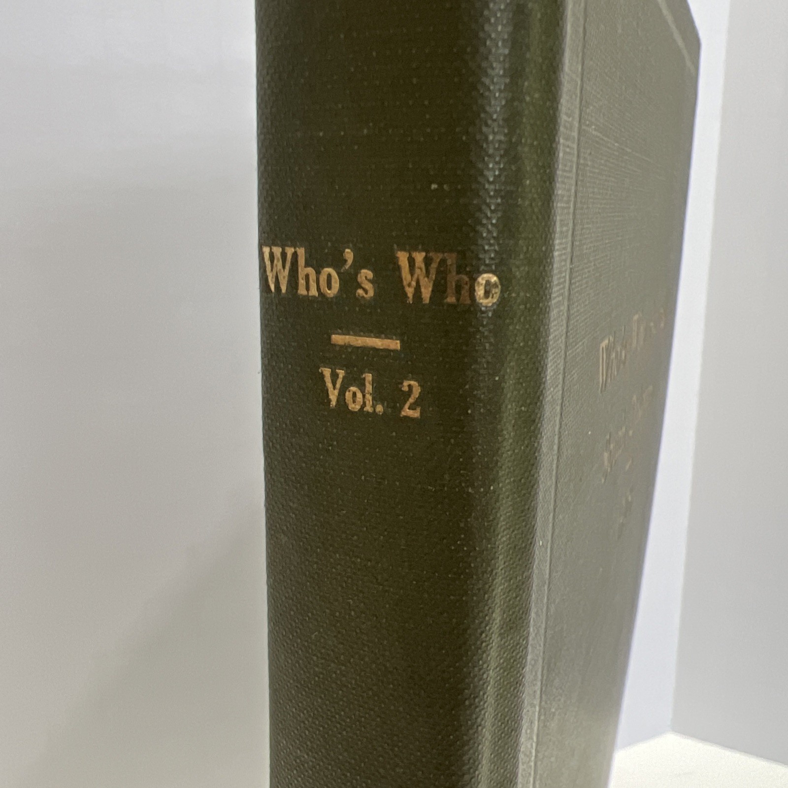 Who’s Who Among South Dakotans, Vol 2 First Edition 1928 Lawrence K. Fox HC Book