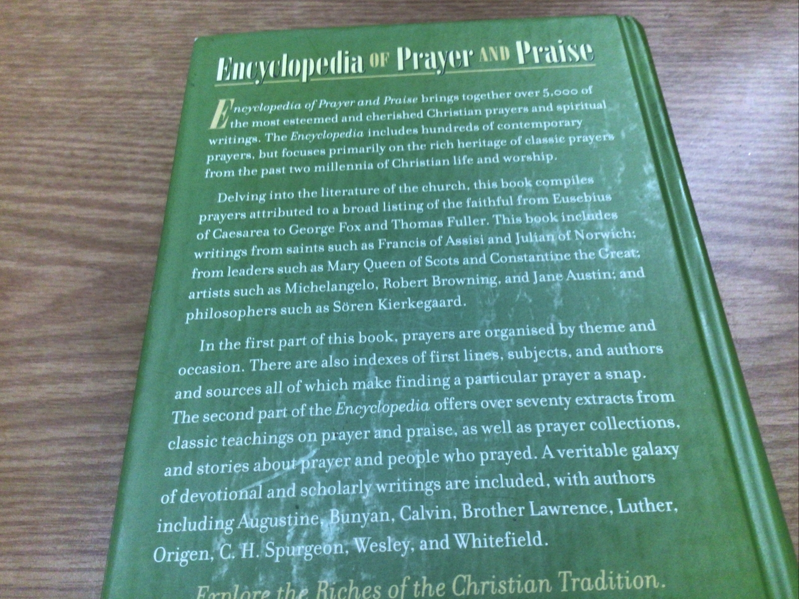 Encyclopedia of Prayer and Praise by Mark Water Christian Living & Ministry Book