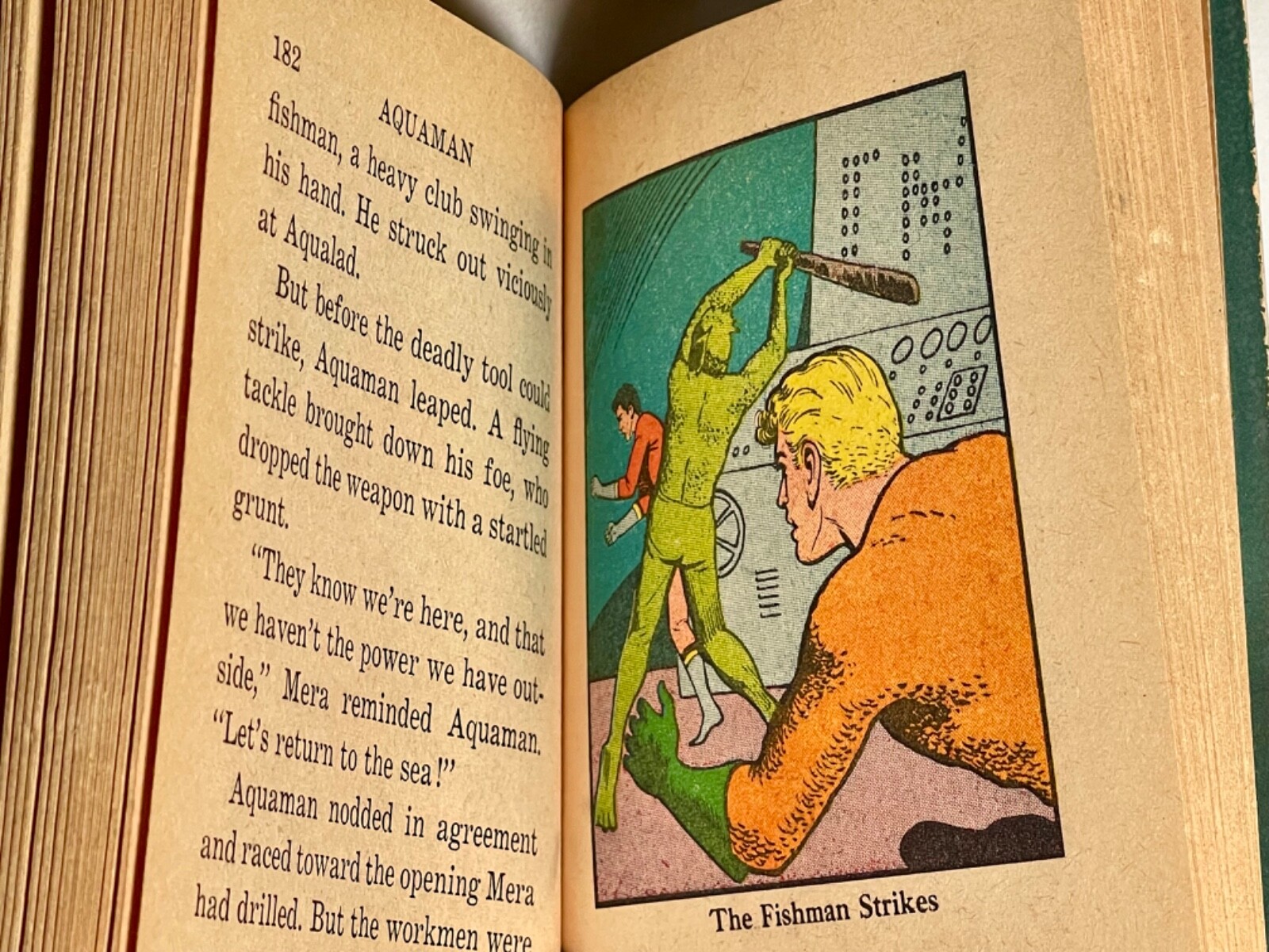 Big Little Book Whitman Aquaman, Batman and Fantastic Four Lot of 3 Books used