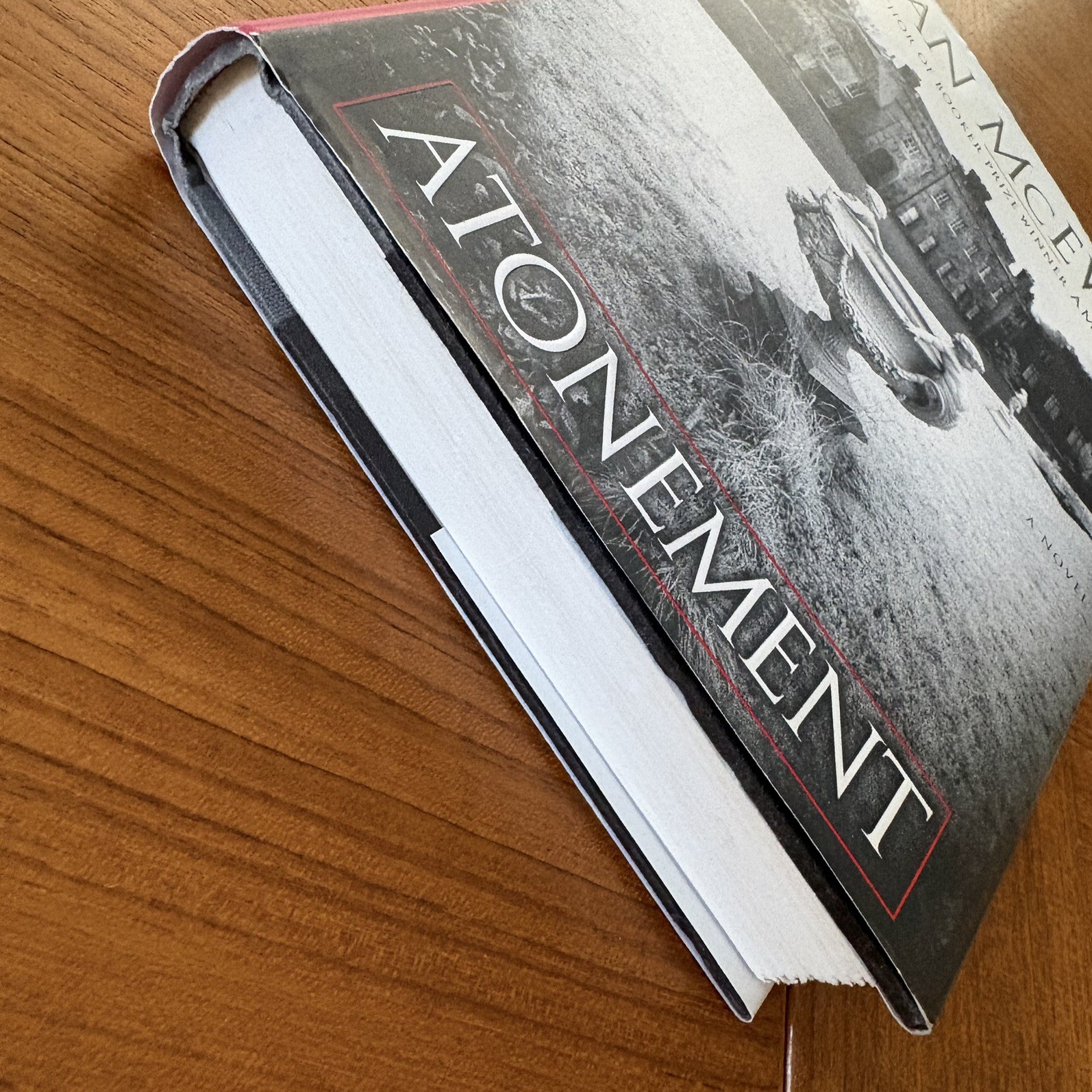Atonement Ian McEwan 1st US Edition/1st Printing Hardcover HC DJ 2002 GOOD
