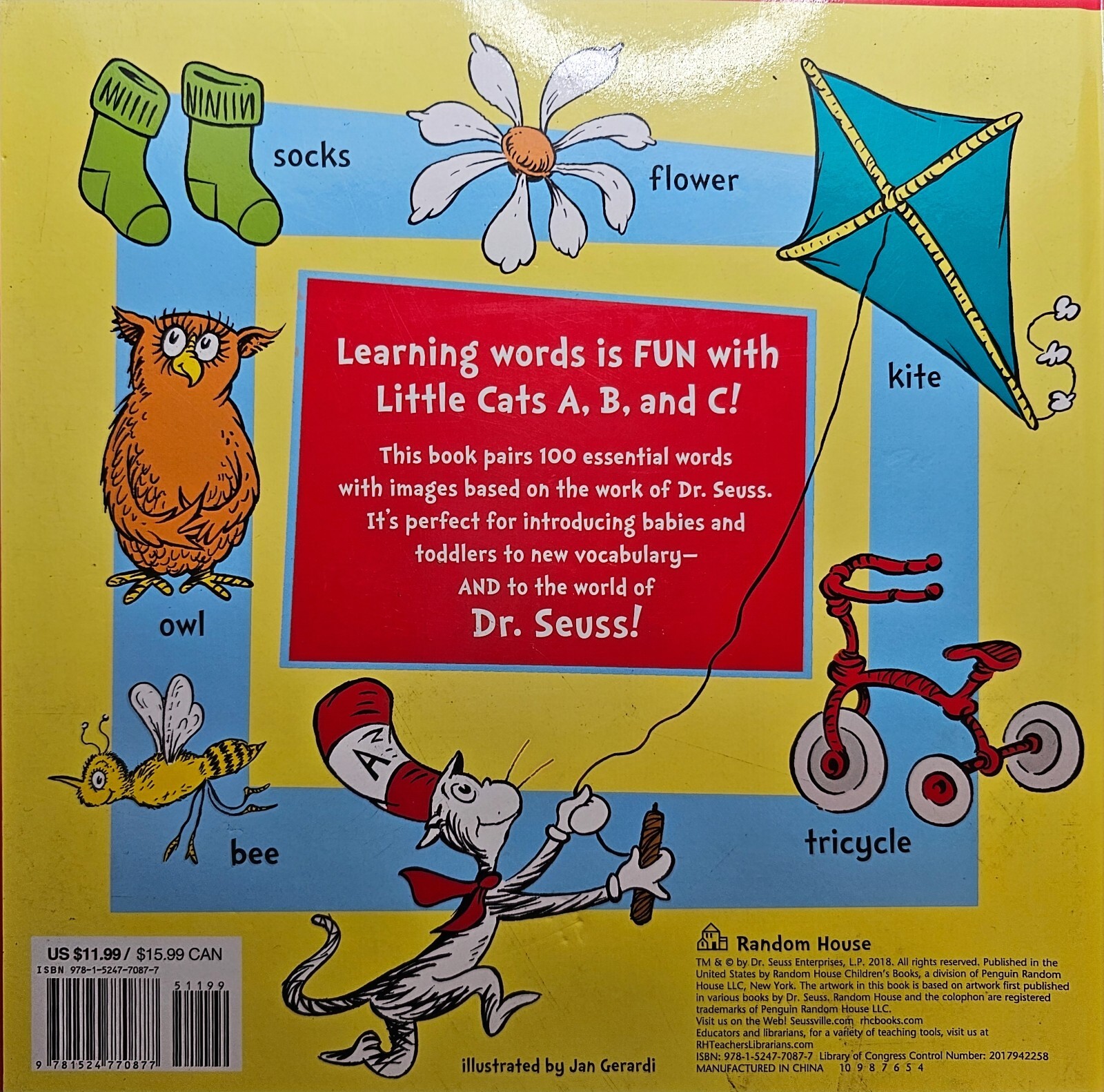 Dr. Seuss’s 100 First Words by Seuss (2018, Children’s Board Books)