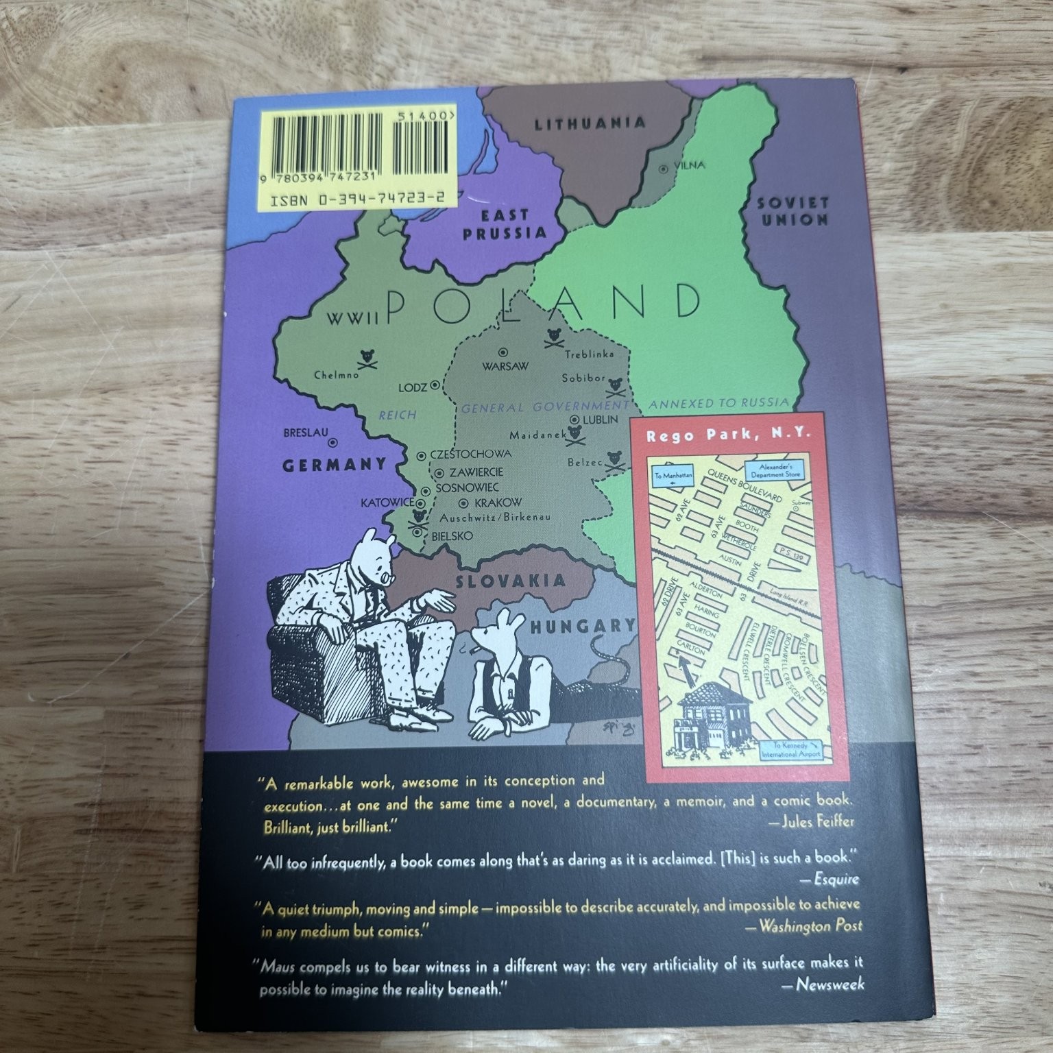 Maus I & II Art Spiegelman Graphic Novel Holocaust Memoir Pantheon Box Set