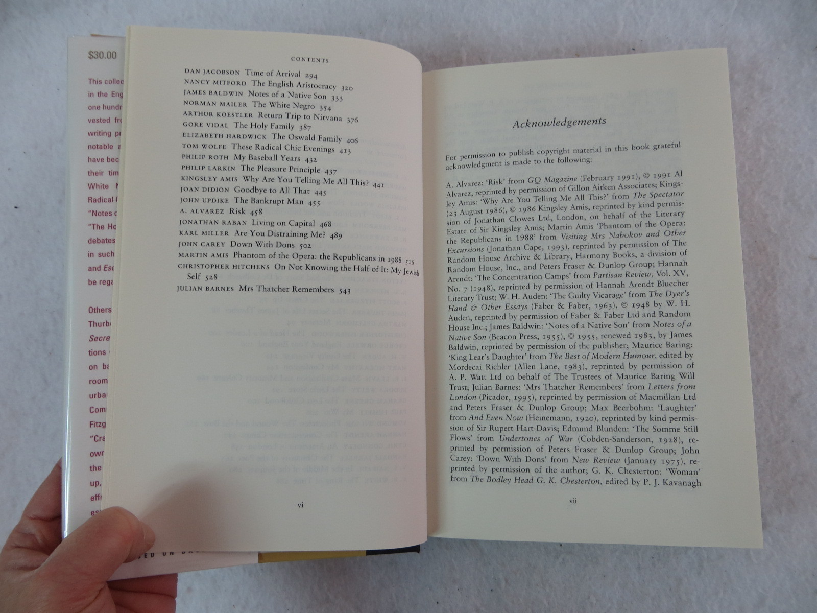 THE BOOK OF 20th CENTURY ESSAYS Ian Hamilton Fromm International 1999 HC/DJ