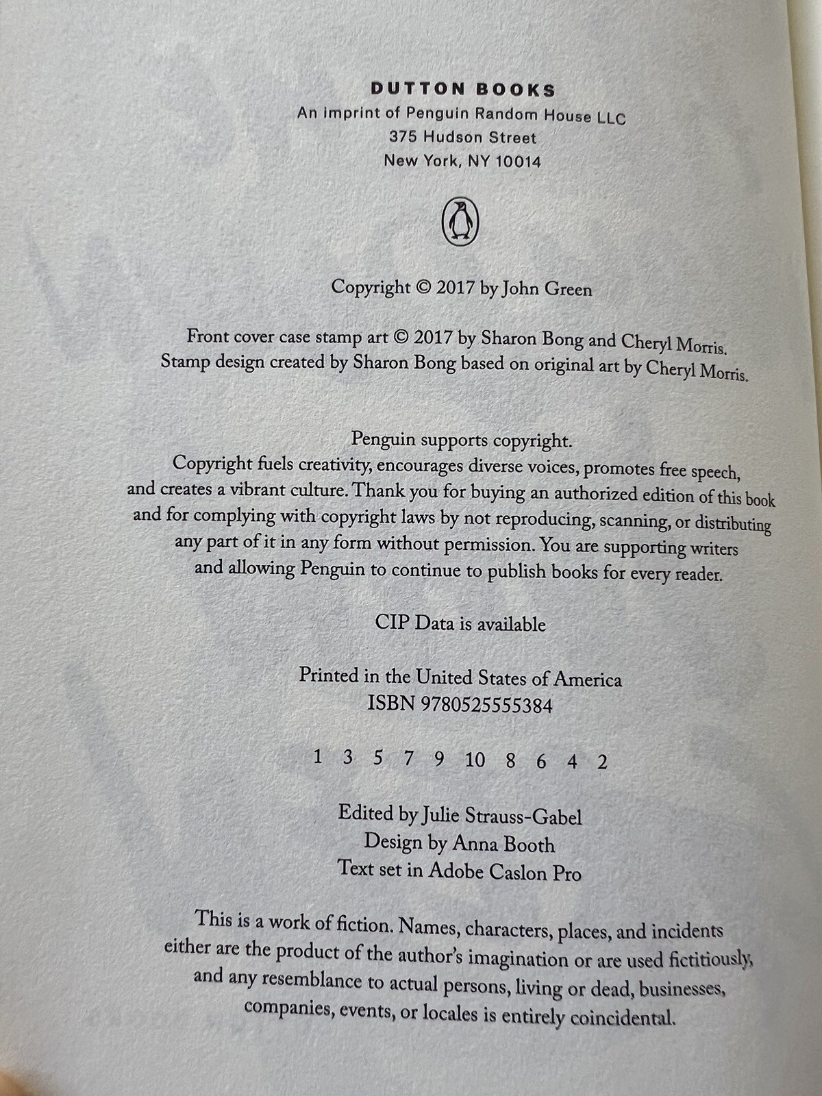 Signed John Green book collection: Fault, Turtles & Anthropocene