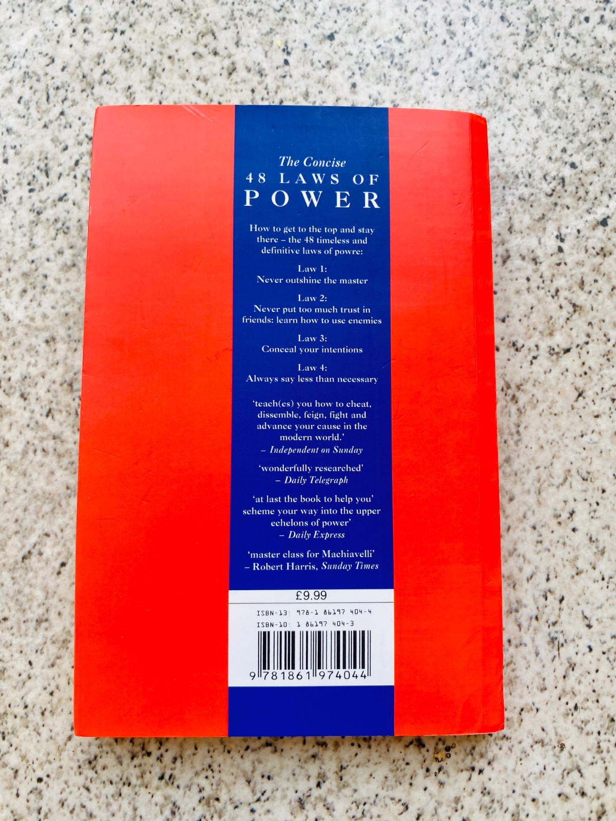 The Concise 48 Laws of Power by Robert Greene