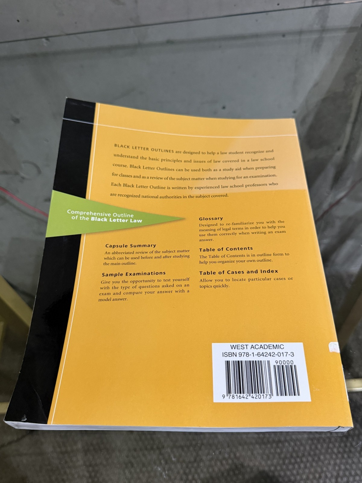 Black Letter Outline on Federal Wealth Transfer Taxes by Samuel A. Donaldson and