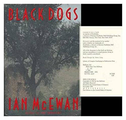 Black Dogs – Hardcover By Ian McEwan – GOOD