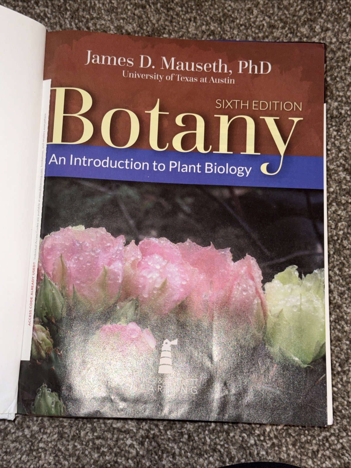 Botany : An Introduction to Plant Biology by James D. Mauseth (2016, Trade…