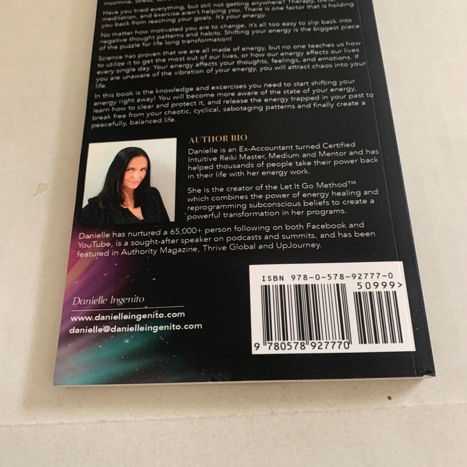 It’s Not You, It’s Your Energy Danielle Ingenito Paperback Book NEW