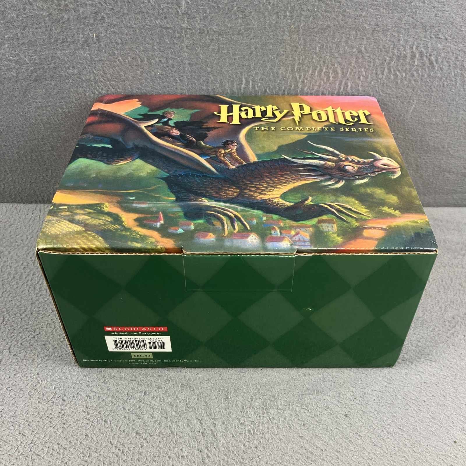 Harry Potter Paperback Boxset #1-7 by J. K. Rowling 2009, Hardcover