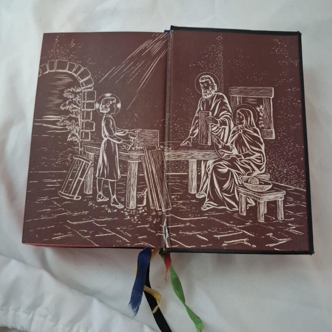 Saint Joseph Daily Missal By Catholic Church Hardcover Illustrated Prayer Book