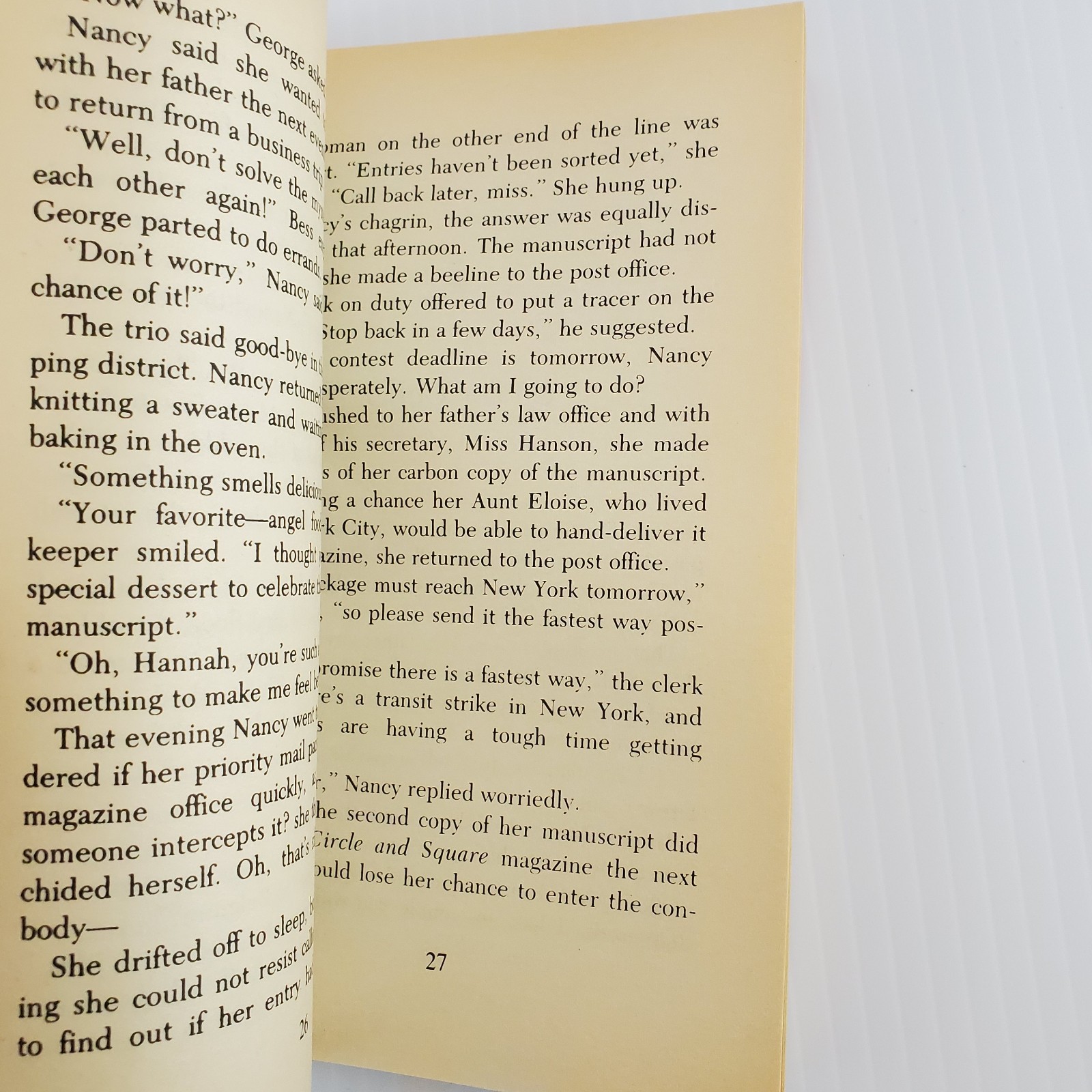 Nancy Drew The Secret In The Old Lace #59 Minstrel VTG Cover Carolyn Keene 1988