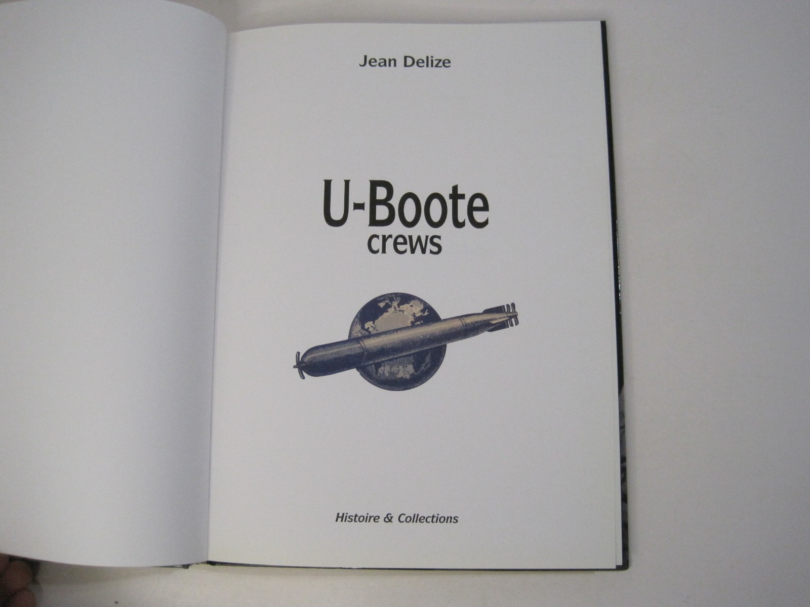 2 Hardcover Histoire & Collections U-Boote Books – U-Boote 1935-1945 and Crews
