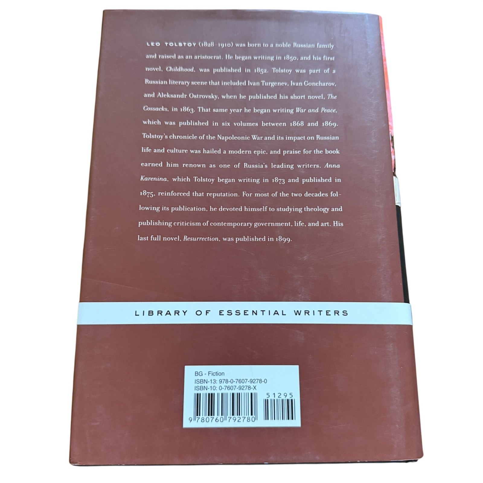 Leo Tolstoy Complete & Unabridged set of novels Barnes & Noble Anna Karenina