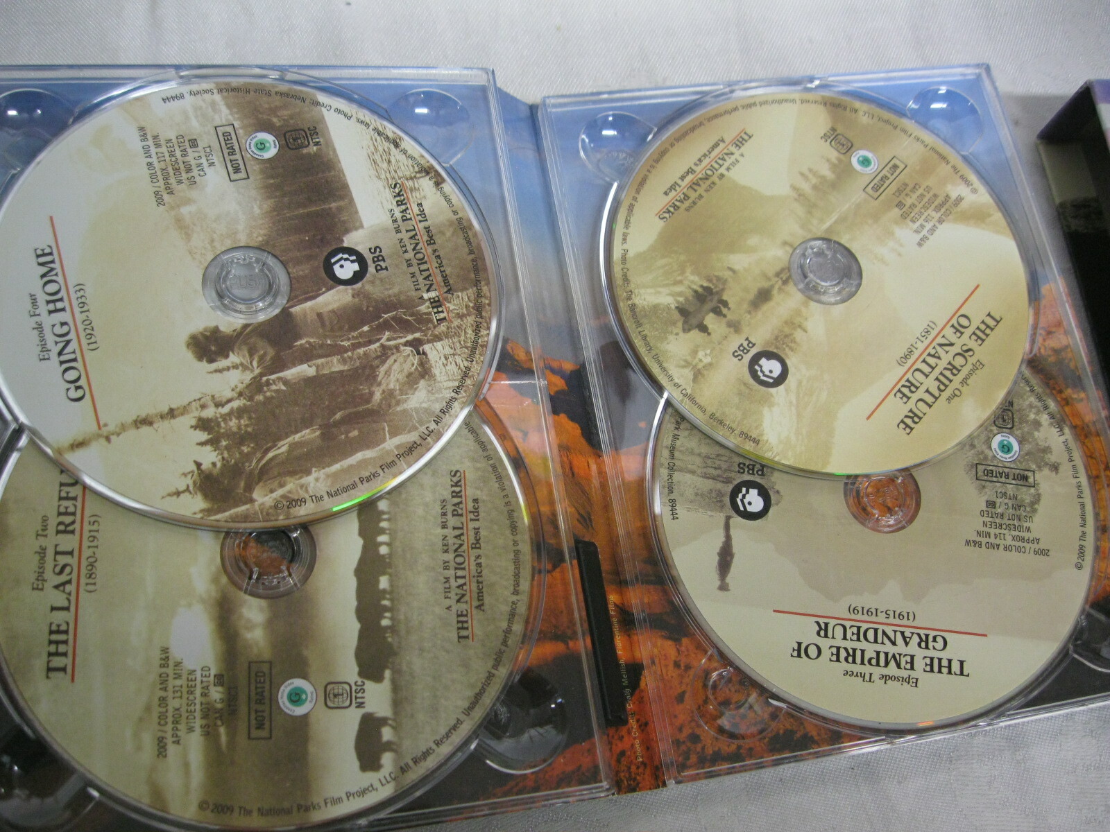 Natural History Environmental Muir Sierra National Parks Losing Earth 7 Books