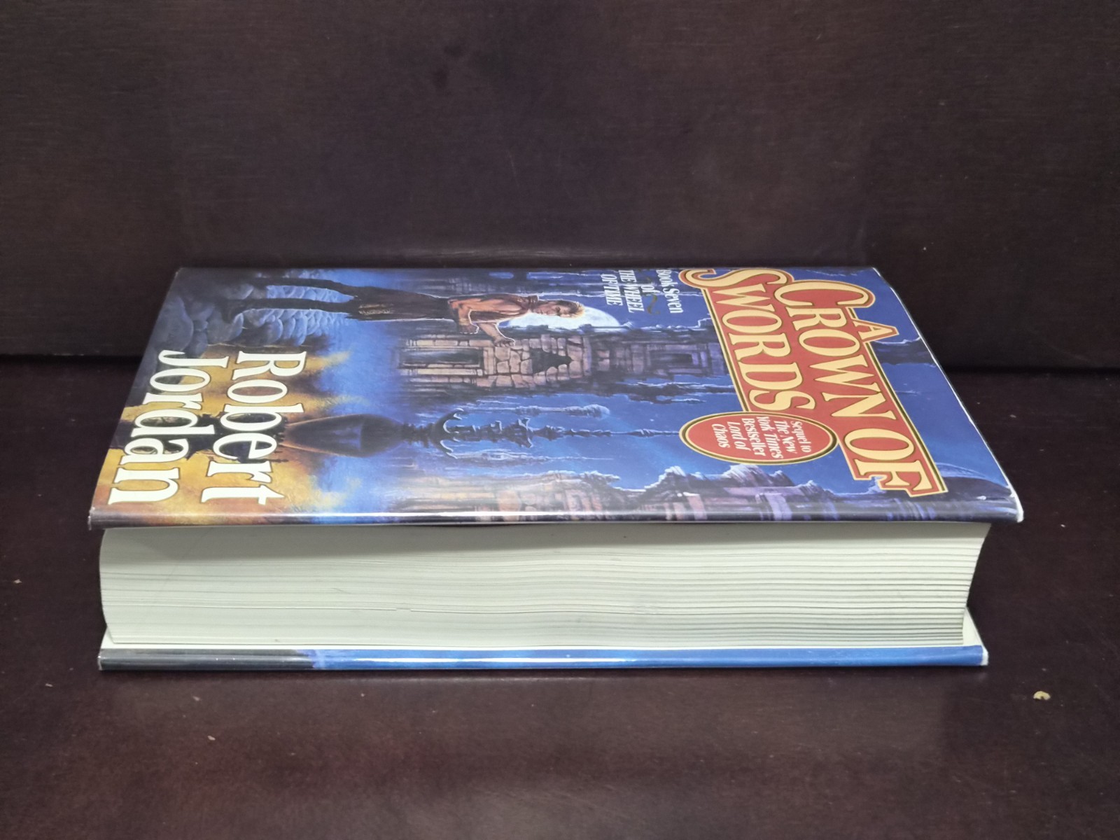 Robert Jordan A CROWN OF SWORDS 1996 Wheel of Time 1st Ed 1st Print HCDJ VG