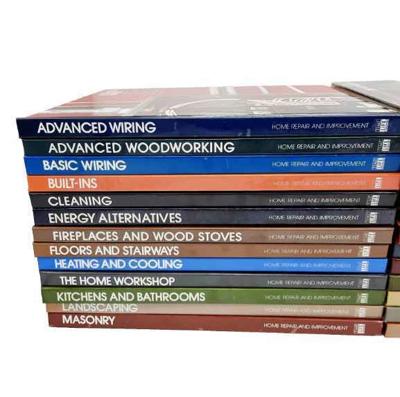 TIME LIFE Home Repair Improvement HC Build a Book Lot Choose Your Titles VG