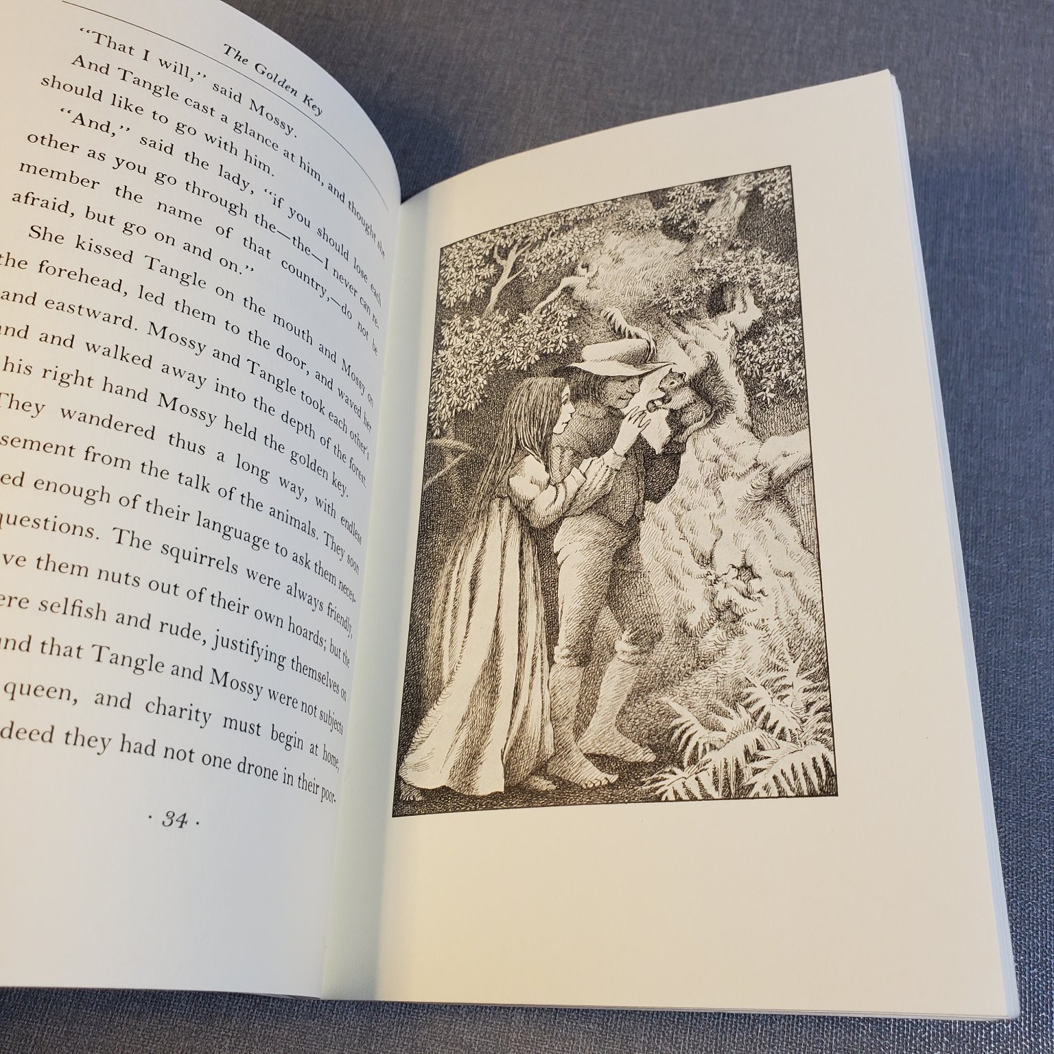 The Golden Key George MacDonald 1976 Maurice Sendak Illustrated Farrar Straus
