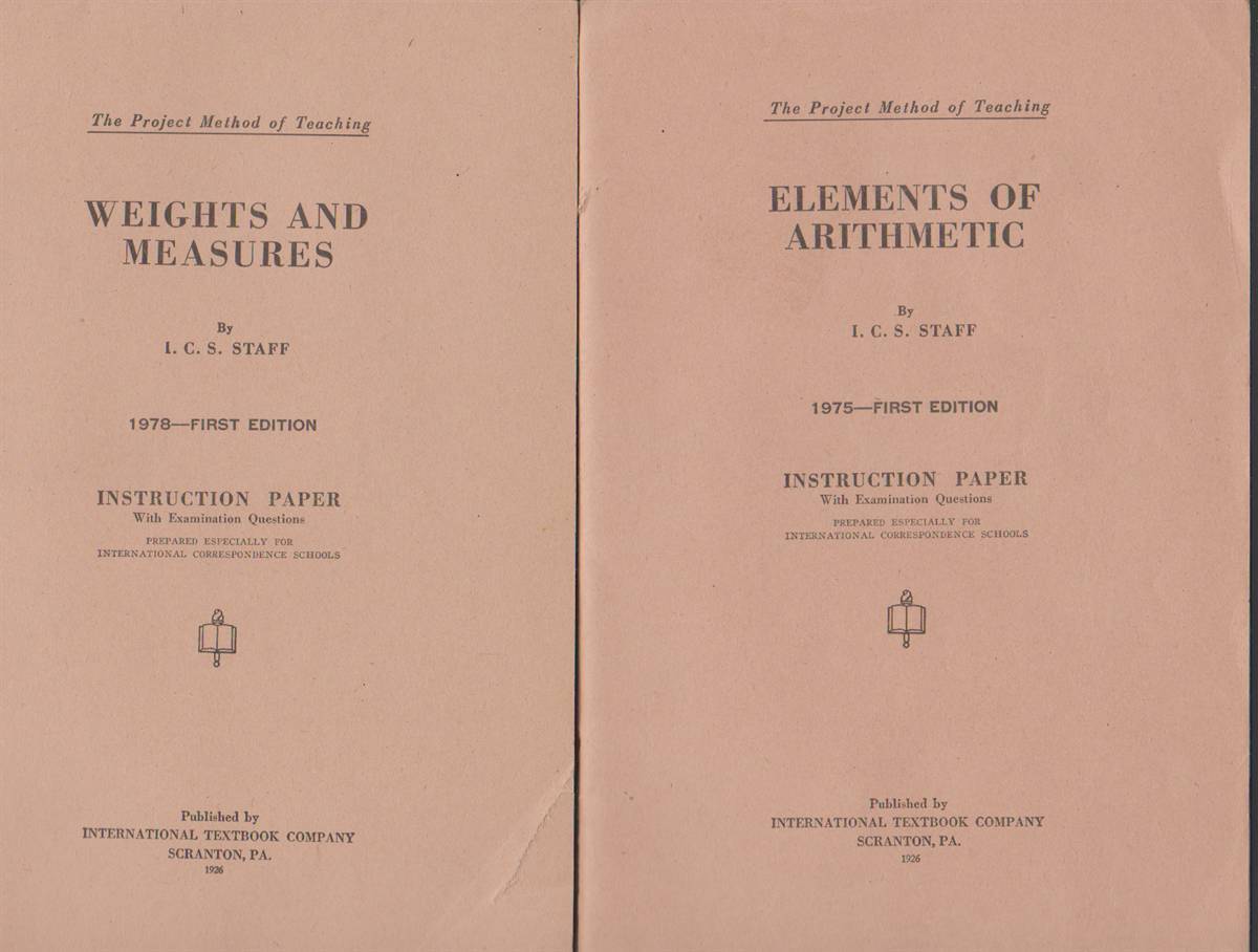 THE PROJECT METHOD OF TEACHING (9 BOOKS) GEOMETRICAL DRAWING PART 1,