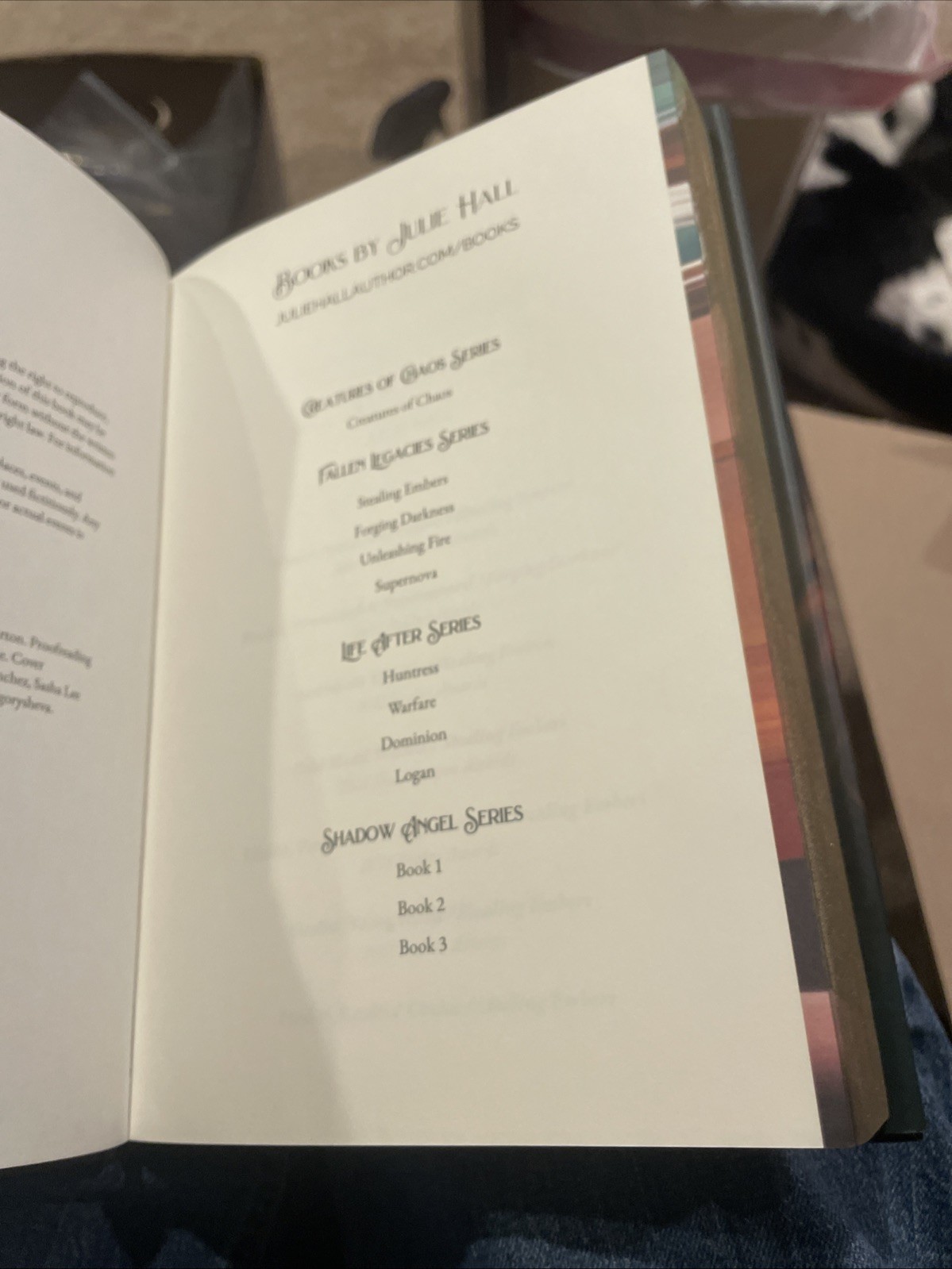 2024 Creatures Of Chaos by Julie Hall – Signed Limited Special Edition