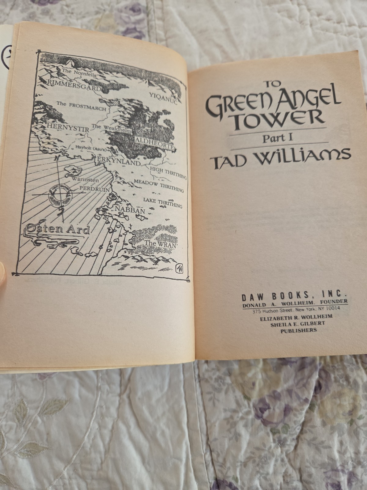 Tad Williams : To Green Angel Tower And The Dragonbone Chair PB