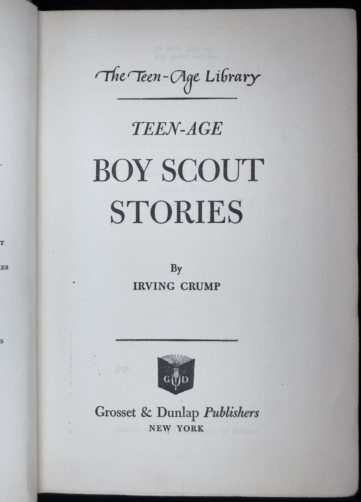 Lot of 2 Vintage Teen-Age Library: Sports & Boy Scout Stories 1948 HC 1st Eds