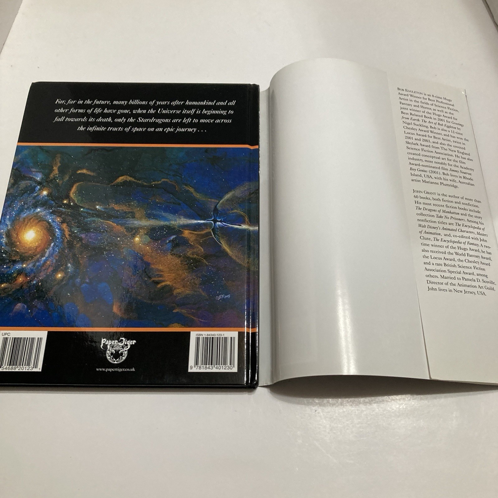 Dragon Henge and Star Dragon Books Lot of 2 Bob Eggleton & John Grant Artistic