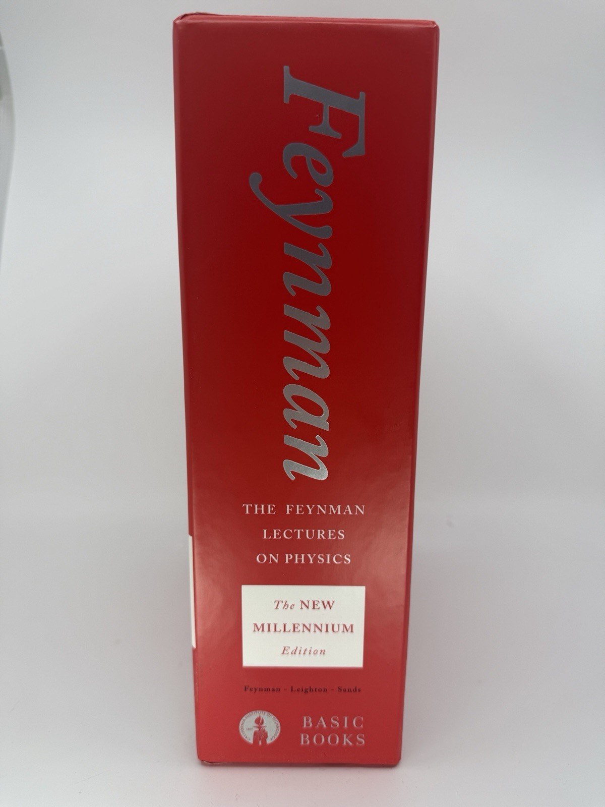 Feynman Lectures on Physics 3 Vol Millennium HC Set + Genius + Tips Book Lot 5