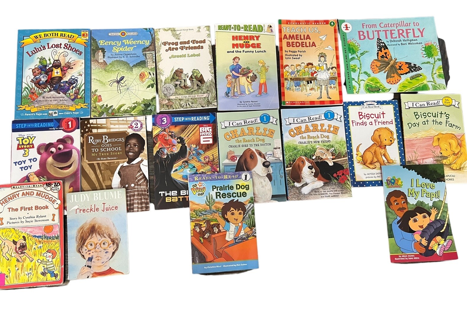 Lot Of 17 Kids Paperback Learn To Read I Can Read Early Readers Multiple Titles