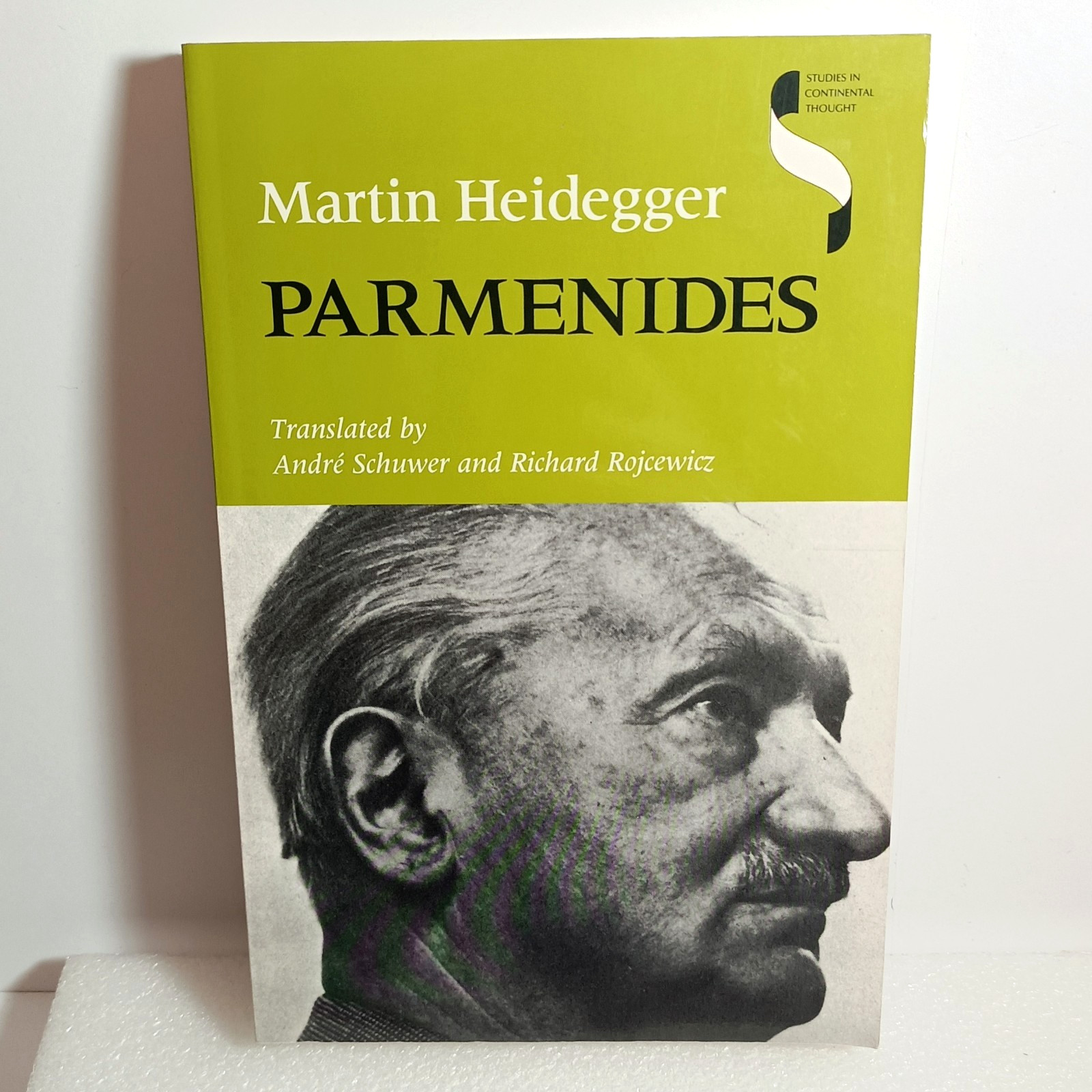 Parmenides Martin Heidegger 1992 translation Indiana Press 1998 edition