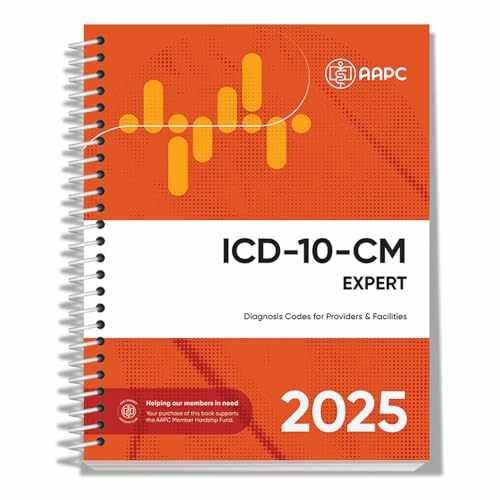 ICD-10-CM Complete Code Set 2025 – Spiral-bound, by AAPC – Acceptable n