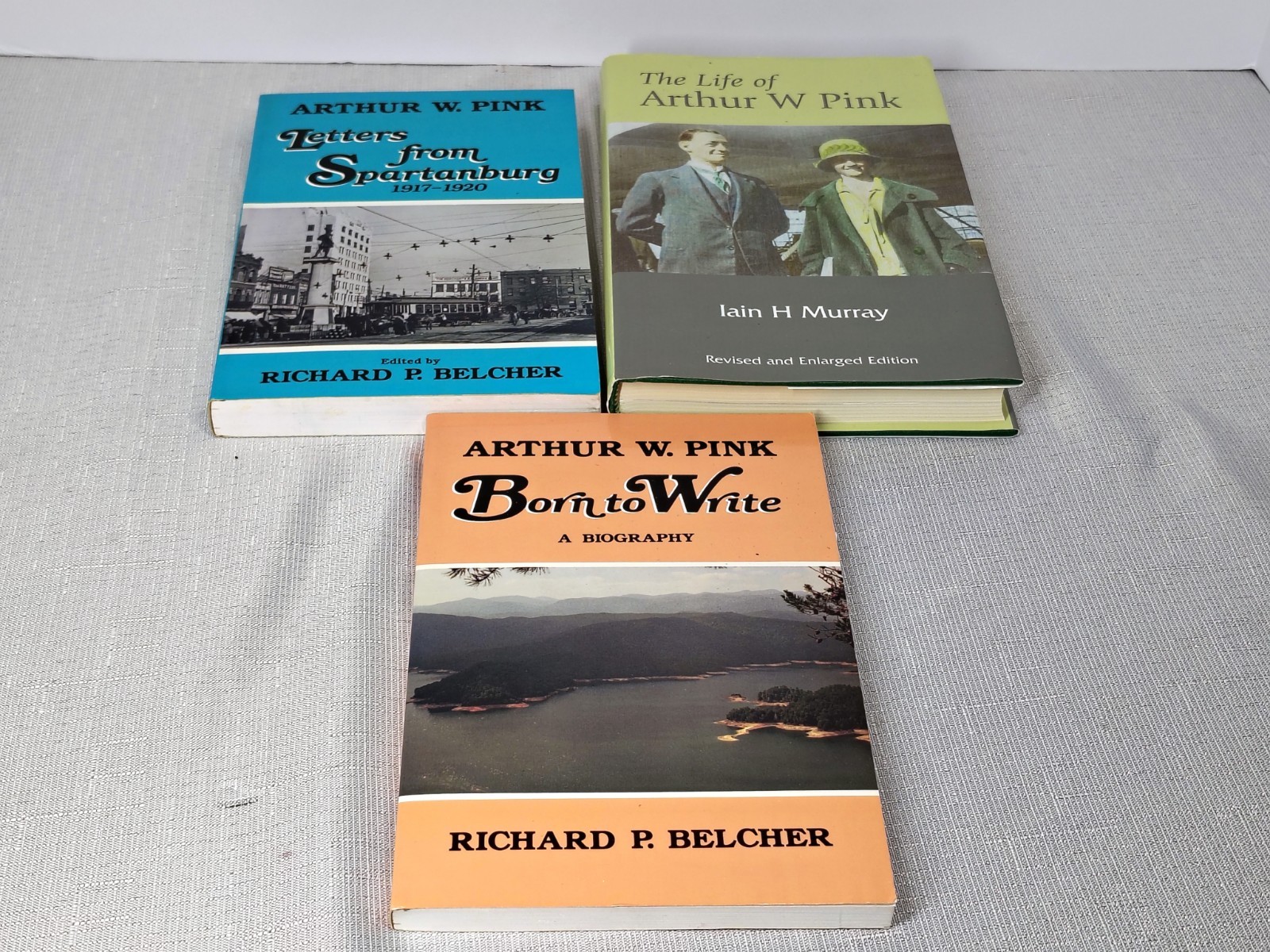 LOT 3 ARTHUR W. PINK Books, Biography and Collected Letters – Belcher + Murray