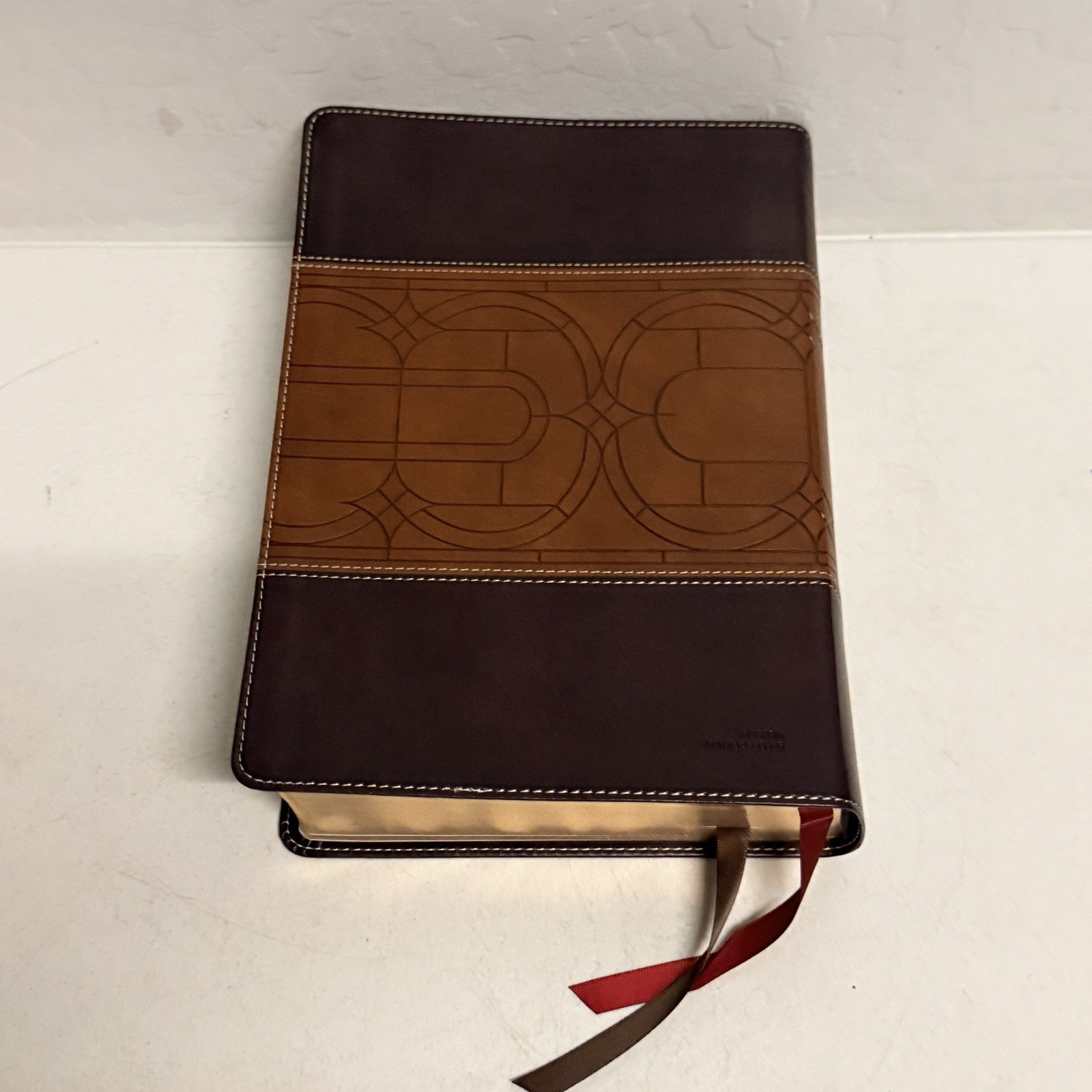 NKJV Study Bible, Leathersoft, Brown, Full-Color Edition, New King James Version