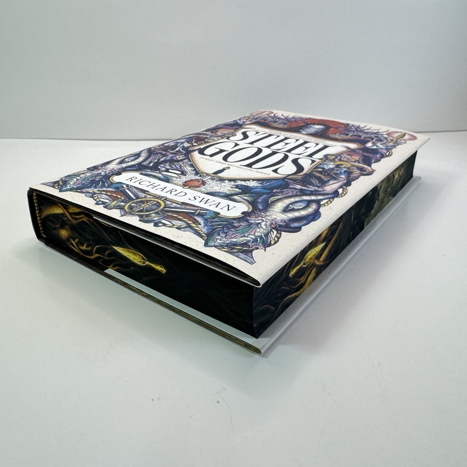 Steel Gods Richard Swan Hand Signed The Broken Binding Edition w/ Trading Card