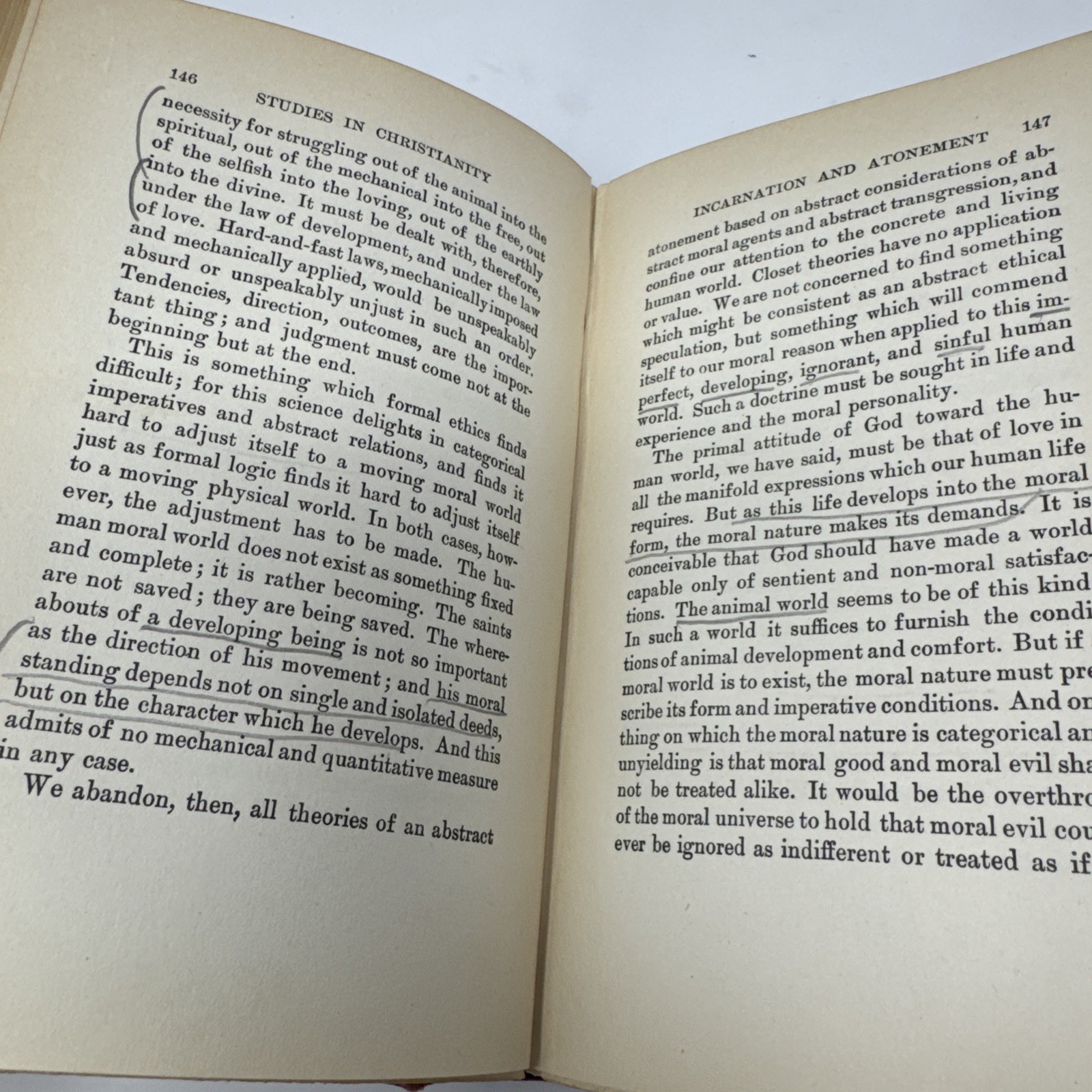 Studies in Christianity by Borden Parker Bowne 1909 Fifth Hardcover Impression