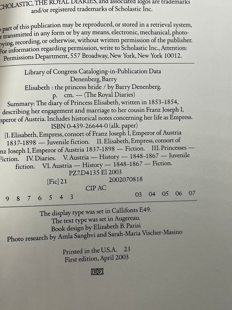 The Royal Diaries Book Lot Scholastic – Kaiulani Jahanara Elizabeth Cleopatra V