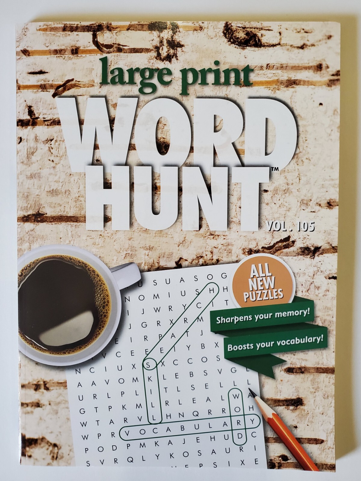 PAPP Large Print Word Hunt Puzzle Books, Largest Selection of Volumes, You Pick!