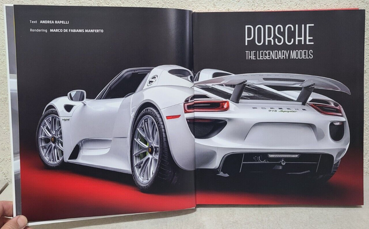 Porsche The Legendary Models 911 356 Rapelli Manferto Hardcover Book 2023